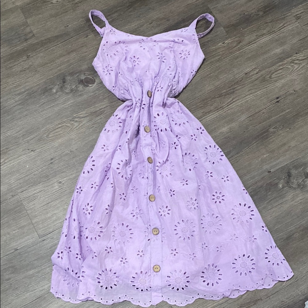 Light Purple Latin Teen Dress